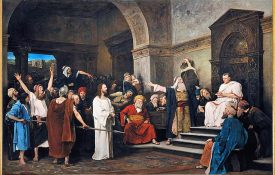 Munkacsy-Christ in front of Pilate