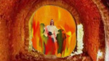 Meschach Shadrach and Abednego in the fire