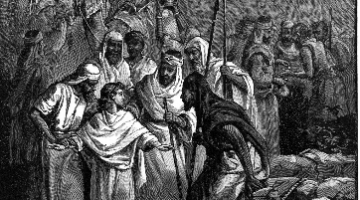 Joseph being sold