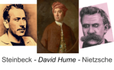 Steinbeck-David-Hume-Nietzsche